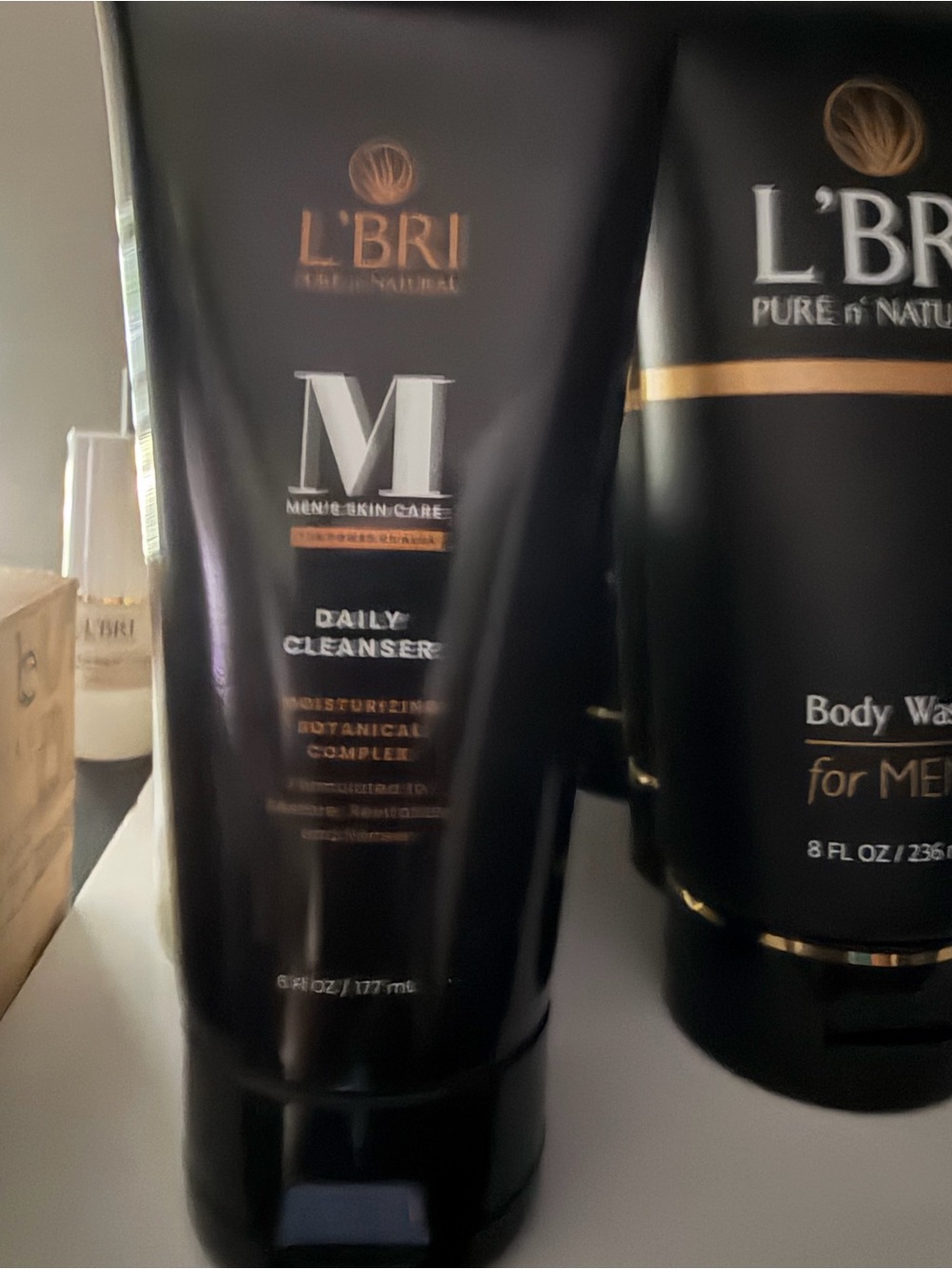 Men’s Daily Cleanser – Black